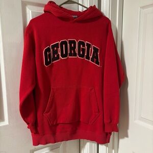 Vintage Georgia Hoodie Size Medium